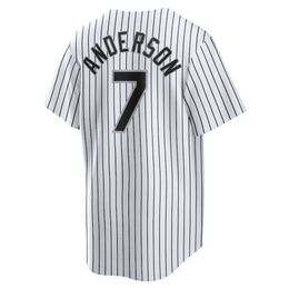 Baseball Jerseys Men women Youth Bo Jackson Frank Thomas Tanner Banks John Brebbia Garrett Crochet Erick Fedde Chris Flexen Deivi Garcia