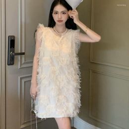 Casual Dresses 22023 Women's Dress Summer Style Sense Of Design Tassels Loose And Comfortable Leisure Time