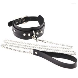 Choker Trendy Sexy Punk Collar Leather Necklaces Bondage Cosplay Goth Jewellery Women Gothic Necklace Accessories