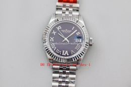 10 style New TWS Factory Ladies Watch 279174 m279174-0007 28MM Blue Roman Dial Sapphire ETA NH05 Automatic Mechanical Women's Watches Wristwatch 18K White Gold