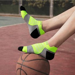 Sports Socks 1 Pair Wear-resistant Athletic Cycling Short Wicking Running Professional Non-skid Training Sportswear