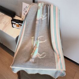 Artificial Cashmere Scarf Women's Autumn and Winter Carriage European and American All-Matching Western Style Shawl Thickened Warm Scarf