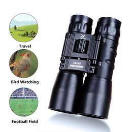 Telescopes TOPOPTICAL 12x32 Compact Professional Binoculars Portable Hunting Telescope Long Range for Birding Watching Trip Camping 230504