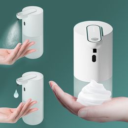 Liquid Soap Dispenser Touchless Automatic Sensor Soap Dispenser USB Rechargeable Smart Infrared Sensor Liquid Foam Soap Dispenser Pump Hand Sanitizer 230504