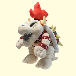 Wholesale Mary Series new product Bowser plush Action figure Skeleton Coopa Fire Dragon dry Fire Dragon Grey Halloween doll gift