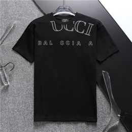 2023 NEW Designer of luxury T-shirt Quality letter tee short sleeve spring summer tide men and women t shirt Size M-XXXL JYJ65