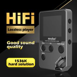 MP3 MP4 Players Professional HiFi Stereo Music Player HD Lossless DAC Decoding Mini Sports Walkman Support FMEbookRecorderMax 128G 230505