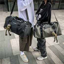 Backpack Gym Travel Training Sports Fitness Shoes Bag For Women Men Nylon Duffle Waterproof Large Husband Shoulder Athletics Handbags 230504