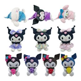 Factory wholesale 10 styles of 25cm Kulomi plush toys cartoon film and television peripheral dolls children's gifts