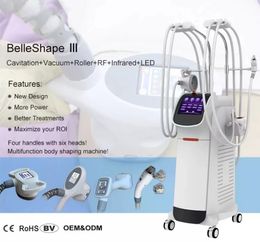 Latest professional Vele body shape III vacuum rf roller cavitation massage cellulite body slimming machine