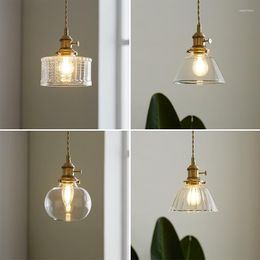 Pendant Lamps Gold Light Lighting Brass Pulley Modern Mini Bar Dining Table Lamp Kitchen Chandelier