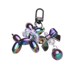 New Cute Acrylic Key Chain Pendant Creative Keys Accessories Decoration For Wallet Backpack Coin Purse