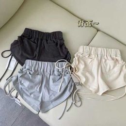 Women's Shorts Fashion Summer Style Casual Shorts Women Black Beach Sexy Shirring Short Feminino Elastic High Waist Shorts Sport Pants Z0505