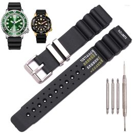 Watch Bands Accessories Resin Strap 20/22/24mm Suitable For Promaster Nd Limits Solar Sports Diver Steel Bezel Band Bracelet