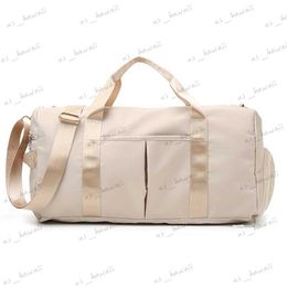 Duffel Bags Gym Bag for Women with Shoe Compartment Durable Lightweight Yoga Large Handbag T230505