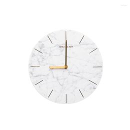 Wall Clocks Bedroom Quartz Clock Silent Kitchen Nordic Simple White Living Room Creative Reloj Pared AE50WC