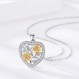 Pendant Necklaces Black Seed Necklace For Women Heart Pendants Fashion Jewellery Girls Gifts YN051