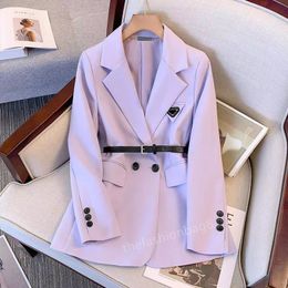 Designer Clothing Top Womens Suits Blazers Jacket Fashion Premium Suit Coat Plus Size Ladies Tops Coats Send Free Belt