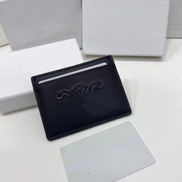 Holder Designer high-end women's purse brand luxury credit card holder purse with box card bag