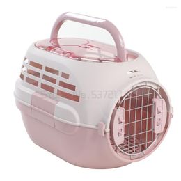 Cat Carriers Bag Cage Go Out Portable Travel Tow Box Car Small And Medium Sized Dog Space Air