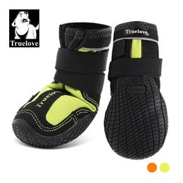 Shoes Truelove Waterproof Rubber Dog Shoes For Small Large Dogs Snow AntiSlip Winter Shoes For Dog Pug Pet Boots Chihuahua Husky