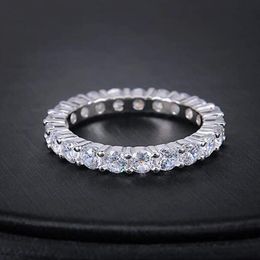 925 Серебряное кольцо стерлингового кольца моменты моменты моменты женского бриллиантового сплава ангель