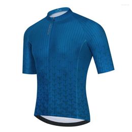 Racing Jackets Pro Team Men's Cycling Jersey Short Sleeve Breathable Quick Dry Bike Shirt Summer Sports Clothing