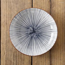 Plates Japanese Full Tableware Set Breakfast Dinner Service Sushi Table Pratos De Jantar Plate Sets Kitchen