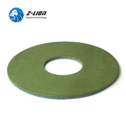 Polijstpads ZLION 1PC 17"Diamond Sponge Polishing Pad Marble Granite Artificial Stone Polishing Cleaning Wheel Nylon Fiber Wet Buffing Disc