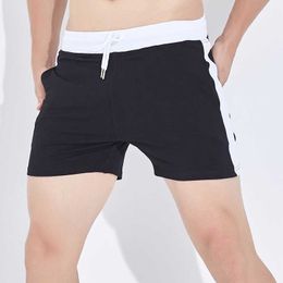 Men's Shorts Men Cotton Sports Shorts Summer Tights Running Shorts Male Casual Jogger Sweat Shorts Plus Size Quick Dry Workout Fitness Pants P230505