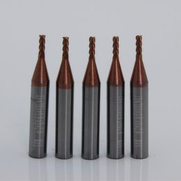 Slotenmakerbenodigdheden Miracle A5/A7/A9/SECE9/E9z/Alpha/Beta End milling cutter in carbide 2.0mm x 6.0mmx40L (5pcs) Good Quality