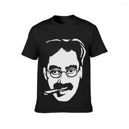 Men's T Shirts Groucho Marx Shirt Euro Size Over S-5XL Pattern Graphic Summer Style Pictures Short Sleeve Humour Designs