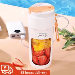 Processors Electric Juicer Portable Blender Mini Fruit Mixers Wireless Juice Squeezer Multifunction Orange Extractor Cup Kitchen Appliances