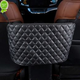 New 2022 Universal Car Pocket Handbag Holder Car Backseat Car Organiser Seat Gap Storage Pocket Car Interior Accessories for Woman