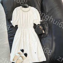 23ss Женщины платье женская дизайнерская одежда летние платья воротнички склад