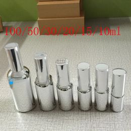 Wholesale Silver Women Perfume vial Empty Makeup Setting Spray Perfume Glass Bottles Mist Sprayer Perfumes Glass Perfume Bottle