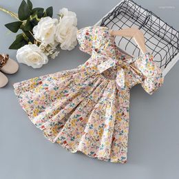 Girl Dresses For 1-6 Years Toddler Summer Children Clothes Flowers Outfit Princess Dress Kids Casual Costume