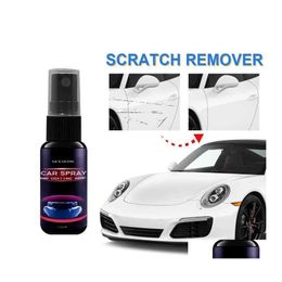 Car Cleaning Tools 30/50/100Ml Repairing Spray Liquid Coating Nano Hydrophobic Polish Paint Wax Scratch Repair Drop Delivery Mobiles Dhzcg