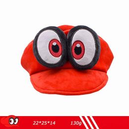 Wholesale Mary Series plush toy red hat Archie Odyssey thermal party performance hat holiday gift