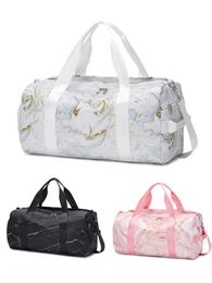 Sport Bags Sports Gym Duffle Travel Bag for Women Men with Shoe Compartment Wet Pocket Training Fitness Handbag Outdoor Gym Bag G230506