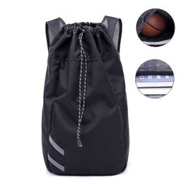 Sport Bags Bag Basketball Backpack Folding Ball Gym Travel Handbag For Men Training Large Over The Shoulder Lightweight Drawstring Sport G230506