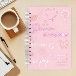 Agenda 2023 Planner Notebook Diary Daily Weekly Organizer Goal Habit Schedule Journal School Stationery