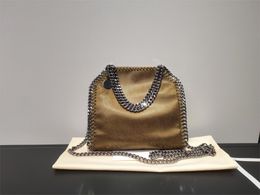 10A Новая модная женская сумка Stella McCartney из ПВХ, высококачественная кожаная сумка для покупок, сумка 4TH