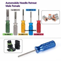 Tang IWISS Male Female Pin Connector Needle Pickup Tool for Dracchi # 16 Terminal Needle Back Tool 0460 Automobile Needle Retreat