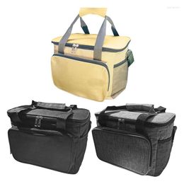 Dinnerware Sets Insulated Lunch Box 15L Soft Cooler Cooling Tote Thermal Picnic Bags Pouch With Strap For Women Kids Work School