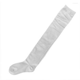 Women Socks Ly Fashion Sexy Thigh High Stocking Cotton Over The Knee Thinner Black Grey Coffee White Drop