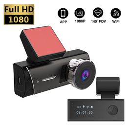 Car DVR WIFI Hidden Dash Cam FHD 1080P Mini Car Camera Mobile Phone Connected Car Video Recorder Car Black Box for Android and IOS