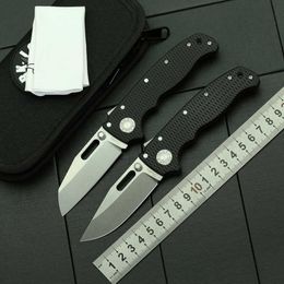 Camping Hunting Knives New AD20.5 Pocket Folding Knife 8Cr13Mov Steel Blade G10 Handle Outdoor Camping Hunting Survive Kitchen Fruit Knives EDC Tools P230506