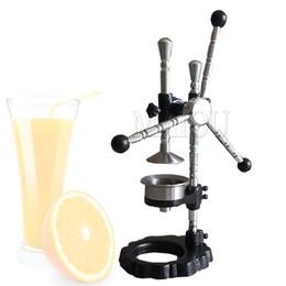 Manual Hydraulic Stainless Steel Fruit Lemon Pomegranate Orange Juicer