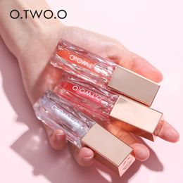 O.TWO.O Nutritious Lip Gloss Lip Tint 5 Colours Natural Moisturiser Long-lasting Plumping Lips Balm Cream Care Cosmetics Makeup